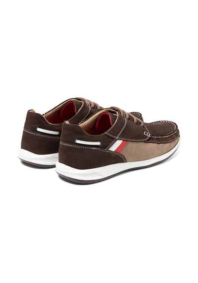 Sneaker Erkek Og-419 John May Kahve Nubuk Kahverengi