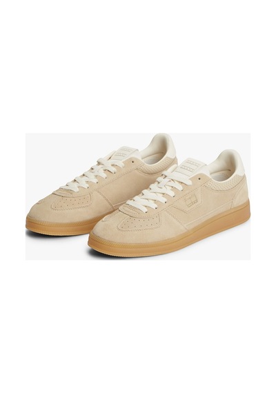 Tommy Hilfiger The Greenwhch Edge Suede Erkek Bej Sneakers - Em0em01732