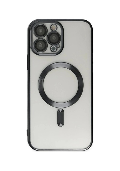 Mey İthalat iPhone Uyumlu 14 Pro Kılıf Kross Magneticsafe Kapak - Siyah