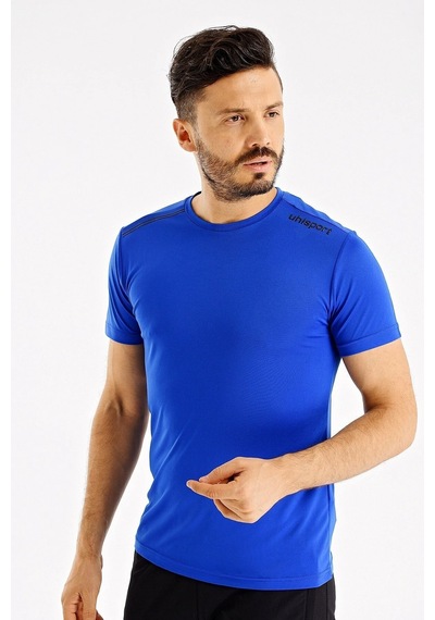 Uhlsport Erkek Günlük T-shirt Kevin M 3202110 Lacivert Siyah