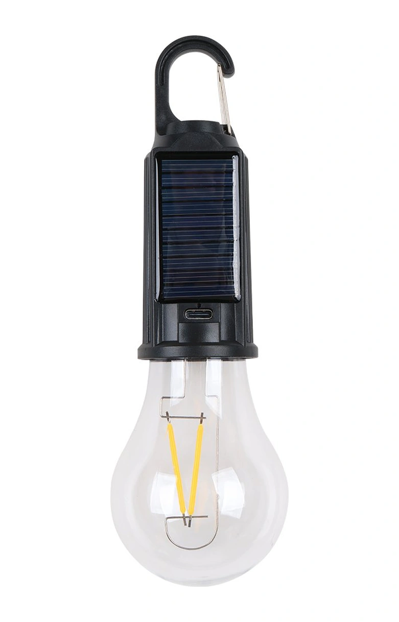 Powermaster Pm-26264 Solar Ledli Kamp Çadır Ampulü Kırmızı - Siyah