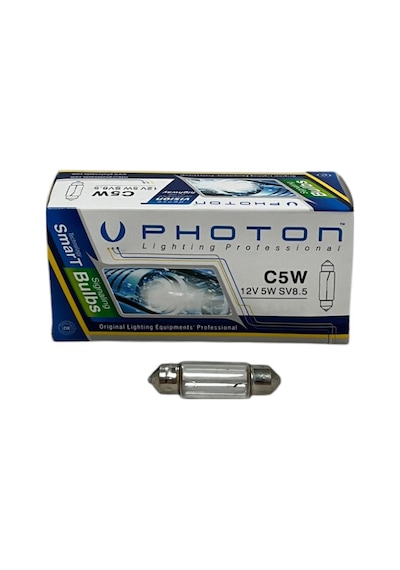 Photon 12 V C5w 36 Mm Halojen Sofit Tavan Bagaj Ampulü 10 Adet