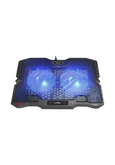 Addison Ad-s1 Storm Mavi Led Işıklı 2 Fanlı 2 Usb Dc 5v 125 125 20mm Notebook Soğutucu Stand