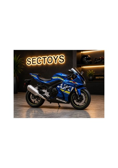 1:12 Ölçek Suzukı Gsx R1000 Diecast Model Motosiklet Kutulu Lisanslı Suzukı Gsx-r1000