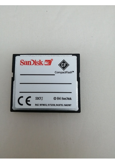 Sandisk 8 Gb Compact Flash Kart