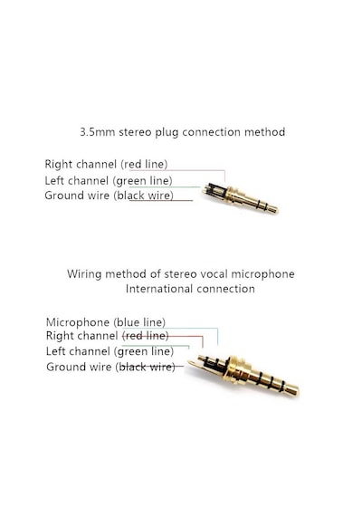 3.5mm Stereo Jak 3 Pin 4 Boğumlu Metal Konnektör - Lehim Tipi Gri