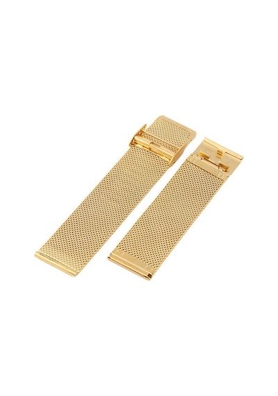 20Mm Saat Kordonu Sarı Çelik Hasır Gold 1.Kalite Örgü Kordon