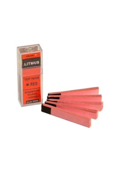 Turnusol Kağıdı Kırmızı 100 Strip Paket