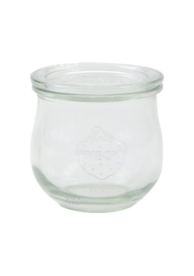 Weck Lale Cam Saklama Kavanozu 2 Adet 370 ML