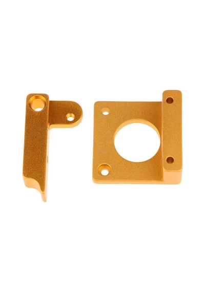 Koodmax 3d Yazıcı Alüminyum Blok 1.75 Mm Ekstrüder Braketi Mk8 Montaj Bloğu Sol El