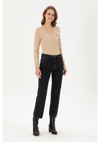 U.s. Polo Assn. Kadın Siyah Jean Pantolon 50295984-dn0027 Siyah