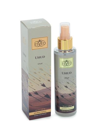 Kabe İşlemeli Lüks Kadife Seccade, Zikirmatik, İnci Tesbih, Parfüm 150 Ml - Kutulu Seti - Krem