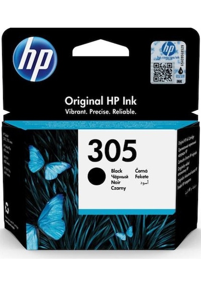 Hp 3Ym61Ae 305 Siyah Mürekkep Kartuş