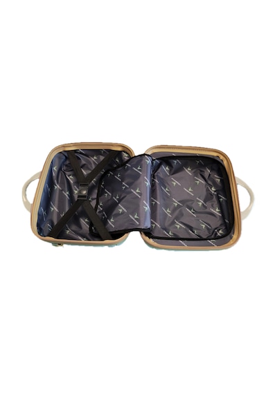 Vegmann Alya Kırılmaz Polipropilen Kadın Makyaj Bakım Ve Takı Çantası Mürdüm