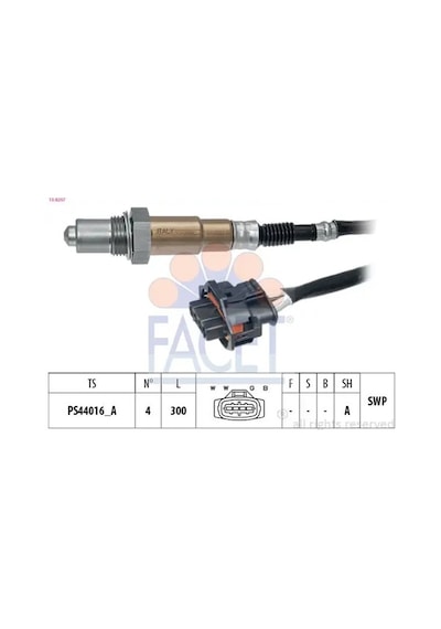 Opel Astra H Oksijen Sensoru 1.4 2004-2011 Z14xep Facet 108267