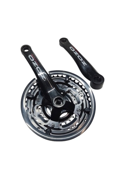Zozo Bisiklet Aynakol Sağ Sol Takım 3 Lü Dişli- 24/34/42tx170mm Xc100- Sp16-ts540p Siyah Renk