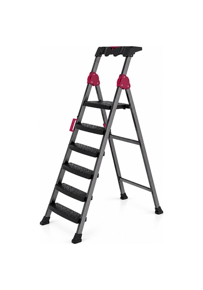 Basamaklı Metal Merdiven 5+1 150 Kg Diğer