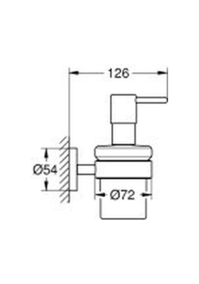 Grohe Essentials Sıvı Sabunluk Seti - 40448001 Antrasit