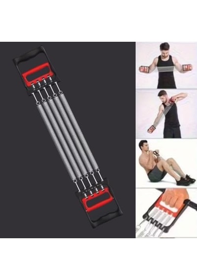 Amora Secret Buffer Göğüs Genişletme Ve Kuvvet Egzersiz Aleti 5 Yaylı 5 Kademeli Ayarlanabilir Fitness Ve Kuvvet Antrenmanı Ekipmanı