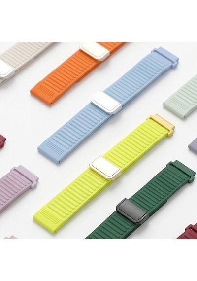 Zhoppy 22mm Silikon Kordon Magnet Tokalı Huawei İle Uyumlu Xiaomi & Amazfit İle Uyumlu Samsung İle Uyumlu 22 Mm Tüm Cihazlara Uygun. Çok Renkli Zhoppy 22mm Silikon Kordon Magnet Tokalı Huawei İle Uyumlu Xiaomi & Amazfit İle Uyumlu Samsung İle Uyumlu 22 Mm Tüm Cihazlara Uygun. Çok Renkli