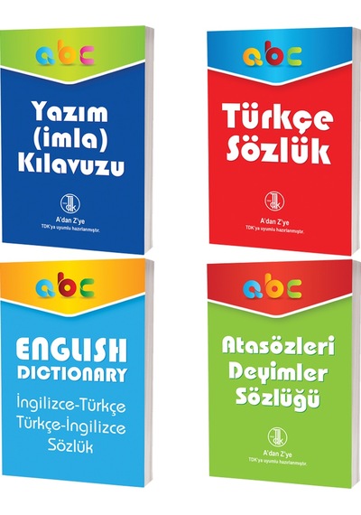 Türkçe İngilizce Atasözleri Deyimler Yazım İmla Klavuzu Sözlük