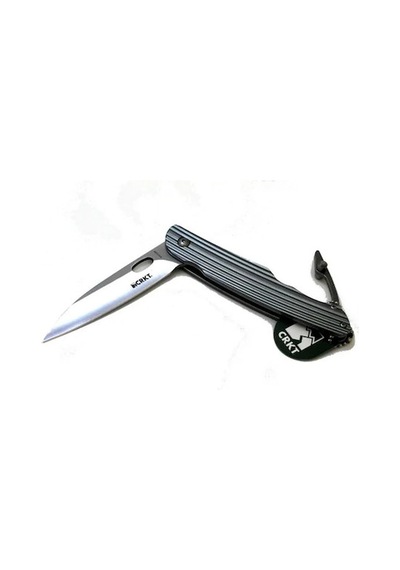 Crkt K241xxp Kancalı Kamp Çakısı Siyah