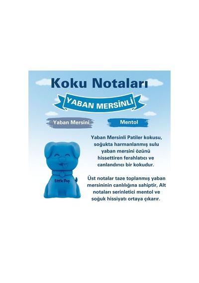 Little Joe Little Pup Yaban Mersini Araç Kokusu Blueberry -45 G