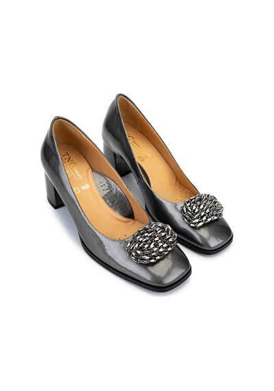 Relax Anatomic Kadın Hakiki Deri Gri Metal Comfort Ayakkabı 611 H62035-03 Bn Ayk Sk25-26 Grey Metal Gri