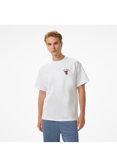 Converse Pool Side Star Chevron Erkek Beyaz T-shirt10028740