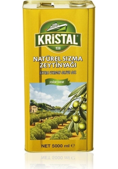 Kristal Yumuşak Doğal Zeytinyağı 5 L