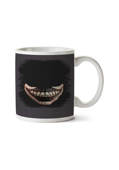 Smile Horror İki Tarafı Baskılı Kupa Bardak