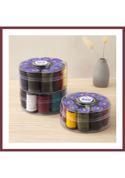 Storeşahin Yuvarlak Dikiş İpliği Seti 10 Renk 10x17 Shn0720 Diğer
