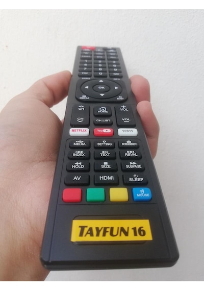 Electromaster Model No Etv-455 İle Uyumlu Tv Kumandası