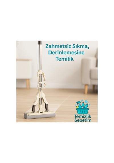 Kelebek Mop - Pratik Temizlik Için Akıllı Çözüm 2 Adet Yedek Mop
