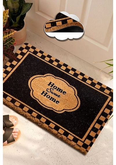 Co Co Maison Noire Doğal Ko ko Paspas,Kıl Kapı Önü Paspası