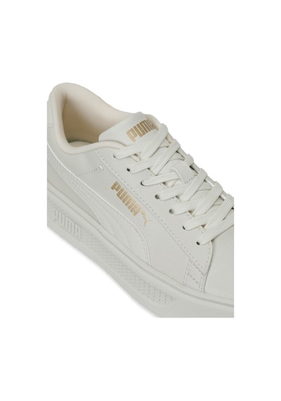 Puma Smash Platform V3 Tdp Beyaz Kadın Sneaker Beyaz-beyaz