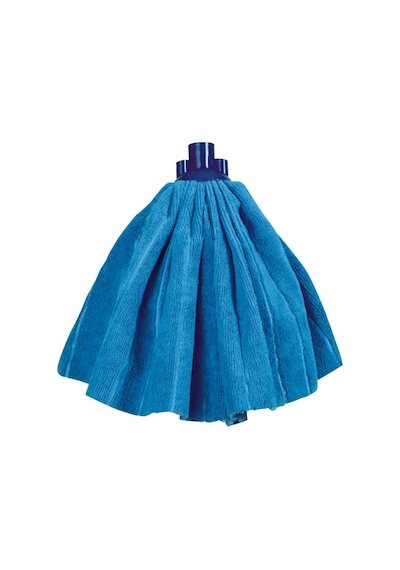 Flora F957 Süper Emici Mikrofiber Mop Jumbo, Fayans Ahşap Tüm Yüzeylerle Uyumlu Yedek Mop Başlığı Çok Renkli