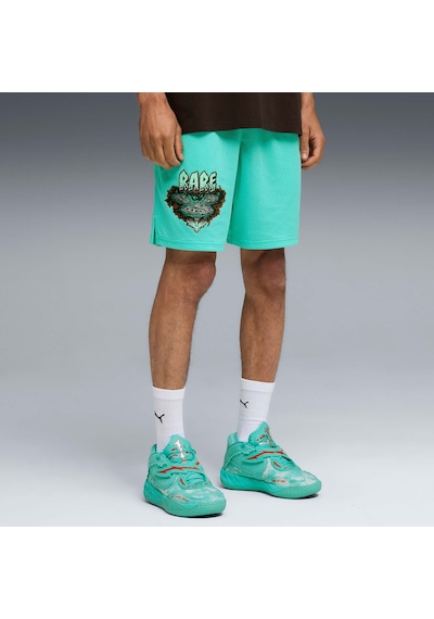 Puma Melo World Erkek Geniş Kesim 7" Basketbol Şortu 634607 01 Yeşil