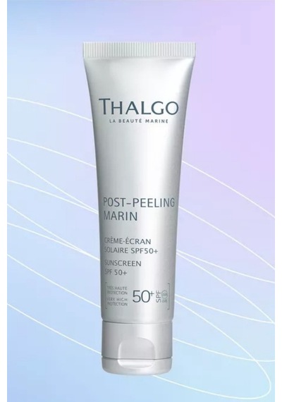 Thalgo Peeling Marin Sunscreen Spf 50+ 50ml, Yüksek Koruyucu, Nemlendirici Ve Lüks Güneş Kremi