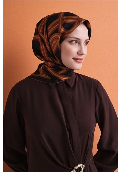 Armine Saf İpek Twill Eşarp 9614d 02 Açık Mavi