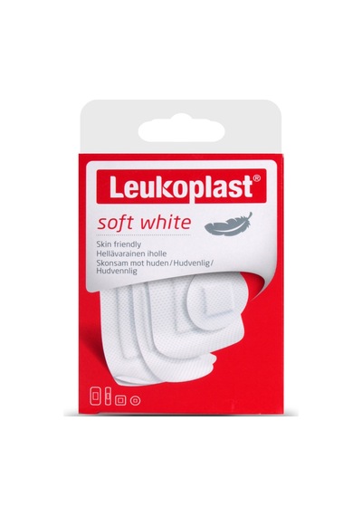 Leukoplast Soft White 19X72Mm 12 Ad.. 6X22Mm 6 Ad.. 38X72Mm Çok Renkli