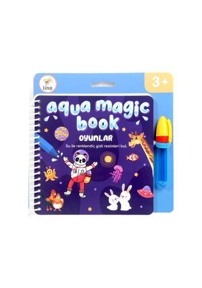Aqua Magic Book Oyunlar Sihirli Boyama Kitabı