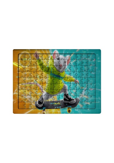 Ghostbastır Design Stuard 99 Parça Ayaklı Puzzle Dekoratif Çocuk Yapbozu 026