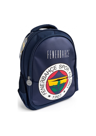 Fenerbahçe Orijinal Lisanslı Logo Desenli Okul Sırt Çantası Taraftar Öğrenci 38x30x14 Cm Çok Renkli