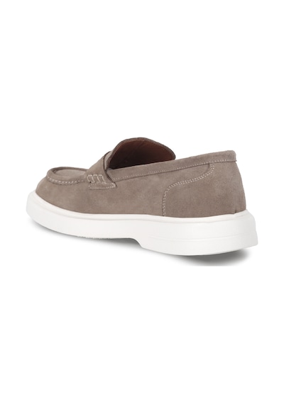 Slazenger York I Erkek Deri Kum Süet Comfort Kum Beji
