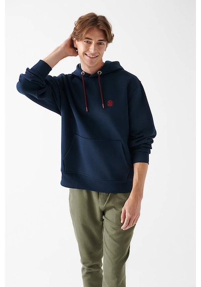 Mavi 065809-29743-22k Kapüşonlu Gece Lacivert Erkek Sweatshirt 065809-29743-R0551 Lacivert