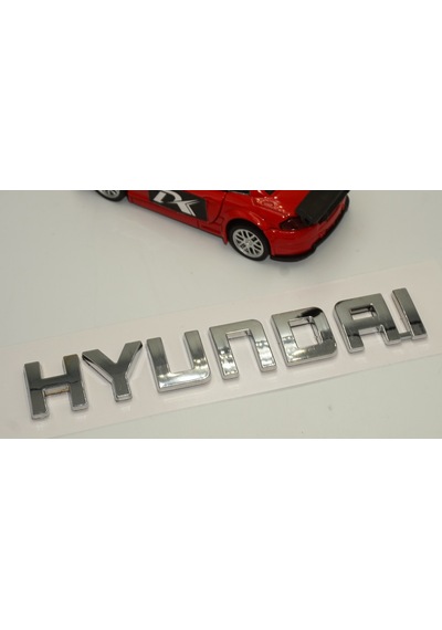 Hyundai Bagaj 2009 2012 3M 3D Krom ABS Logo Amblem