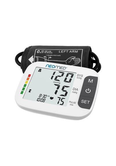 Neomed Dbp-1359 Büyük Ekranlı Hafızalı Üstk Koldan Dijital Tam Otomatik Tansiyon Aleti
