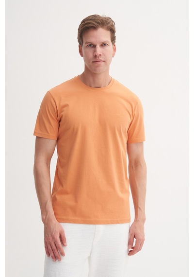 Cazador Basic Süprem Erkek T-shirt 46230 Şeftali Turuncu