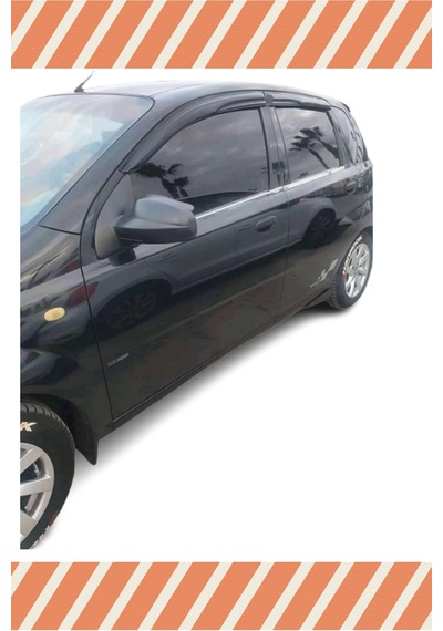 Chevrolet  Kalos Hb Tüm Modellerine Özel 4'lü Mügen Tip Cam Rüzgarlığı